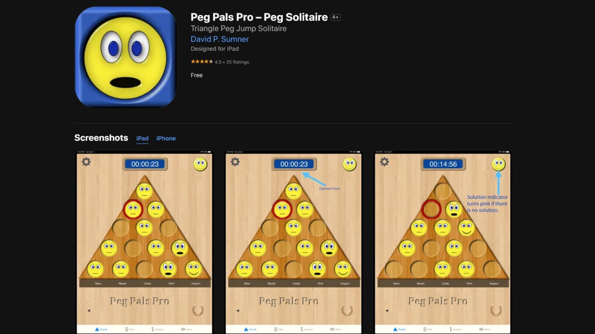 Peg Pals Pro – Peg Solitaire