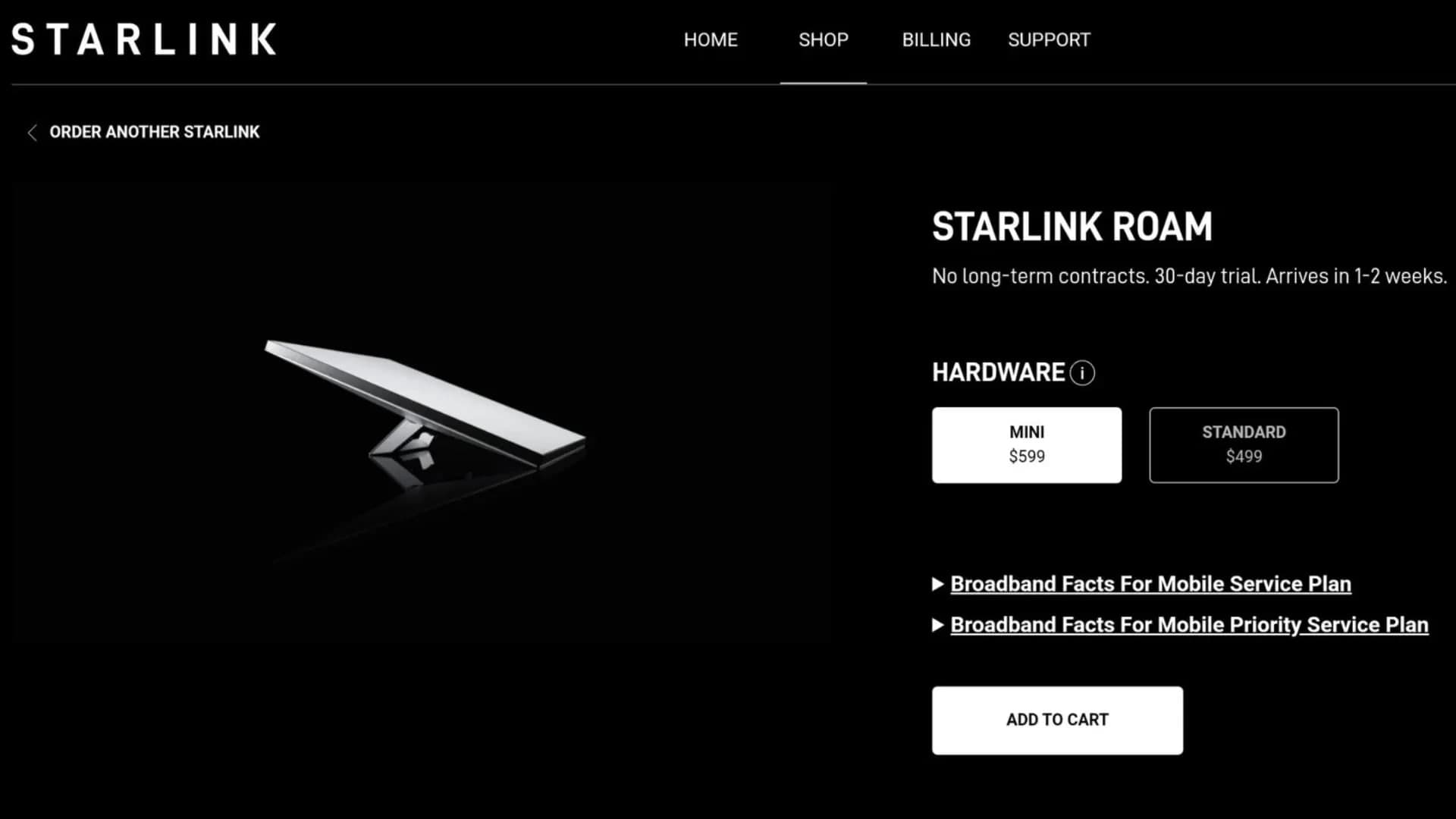 Starlink Mini