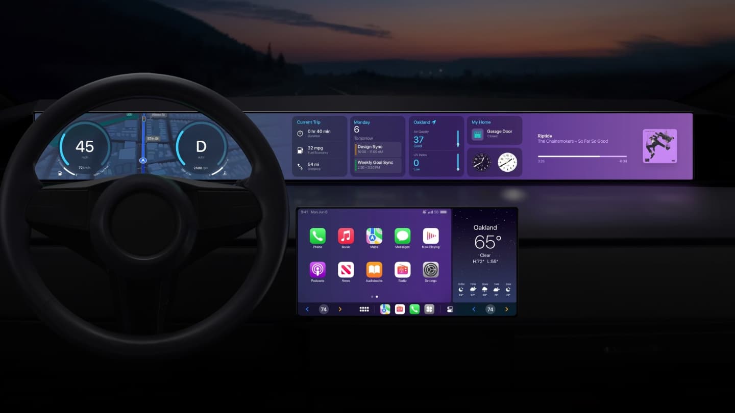 Tichá revoluce? Apple ukázal, jak vypadá nová generace Apple CarPlay