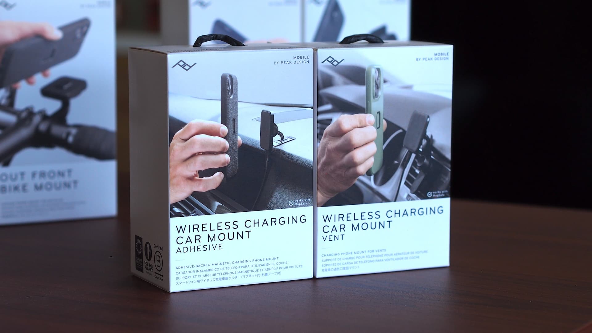 Wireless Charging Car Adhesive & Vent Mount