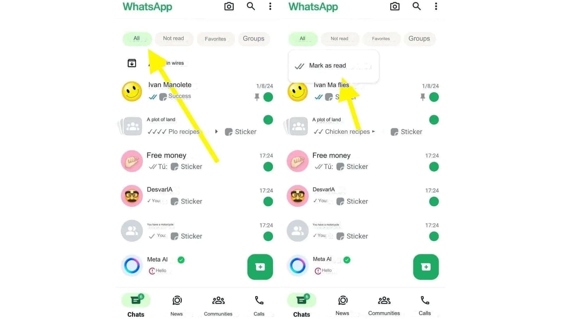 WhatsApp tajná funkce