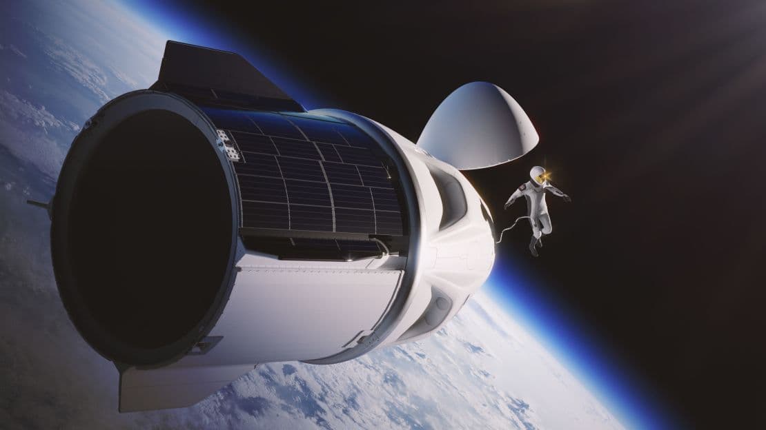 SpaceX vyšle civilisty do otevřeného vesmíru. Mise startuje již tento týden