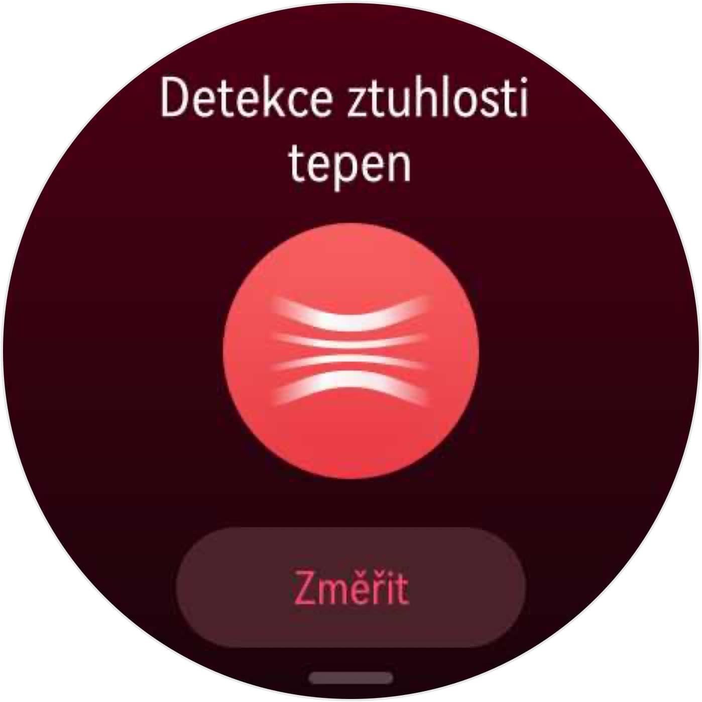 Detekce ztuhlosti tepen