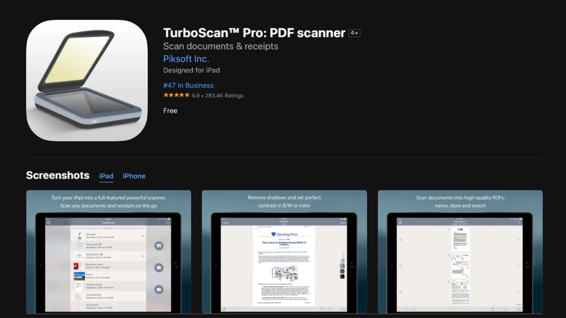 TurboScan Pro PDF Scanner