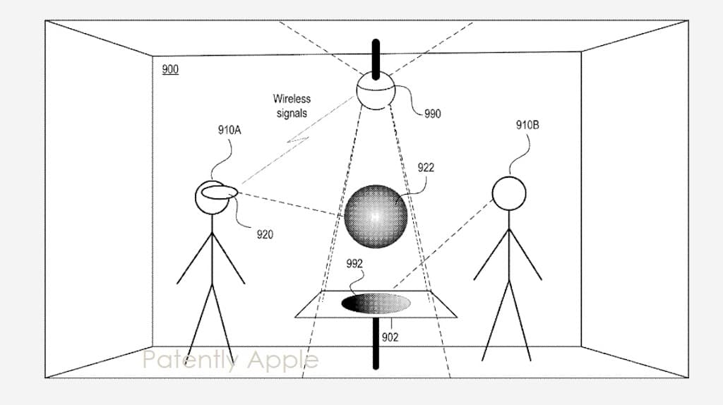 Patent Apple projektor