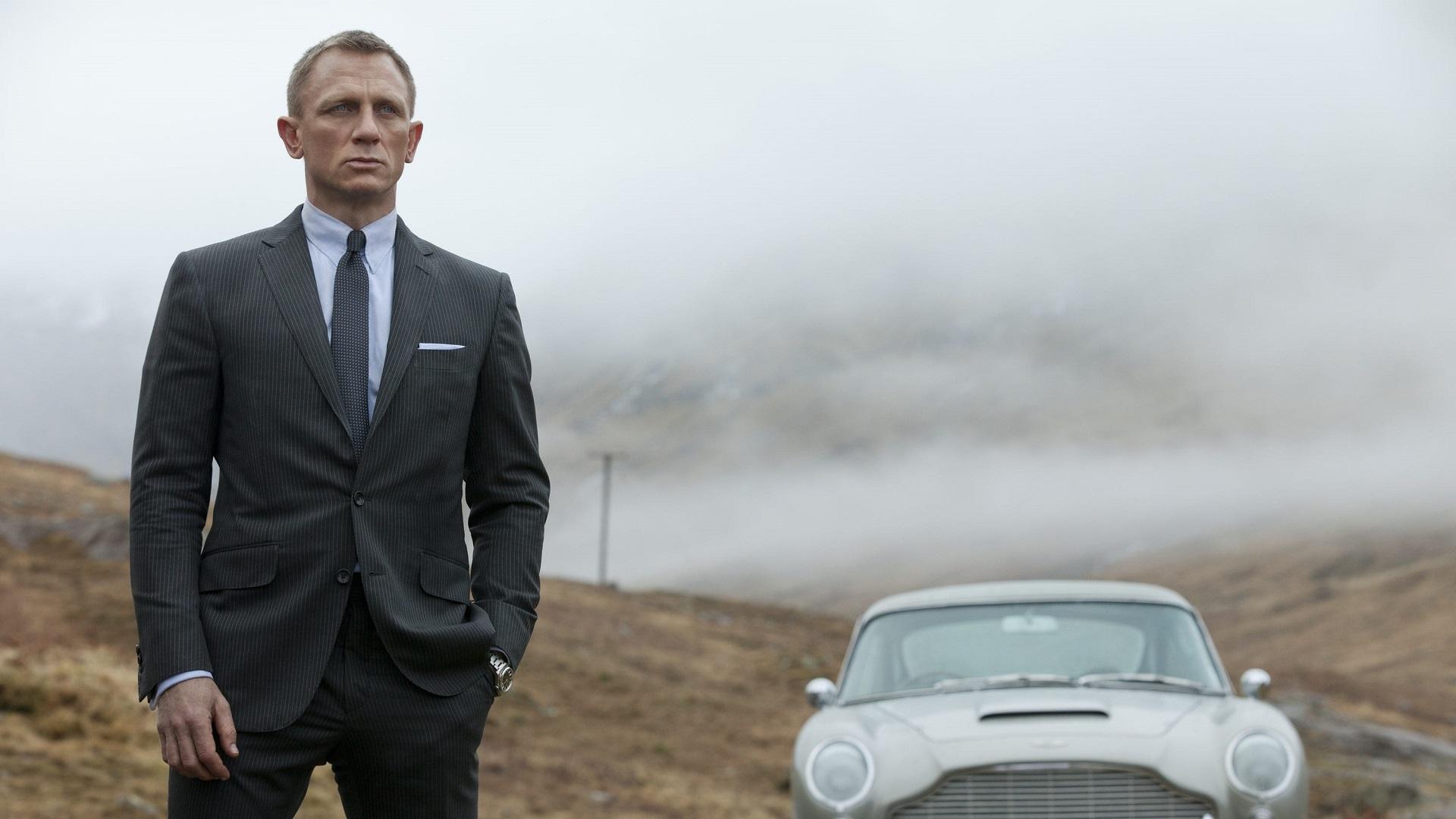 Daniel Craig jako James Bond ve snímku Skyfall