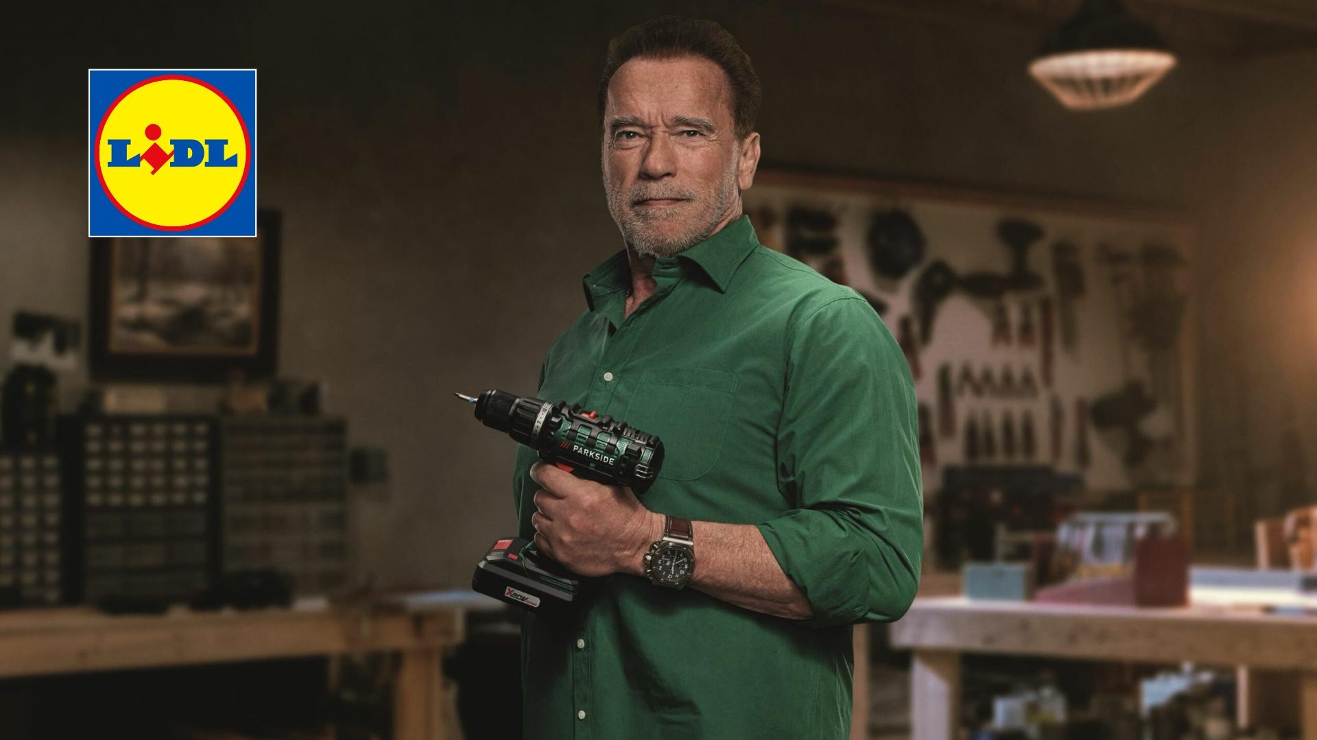 Tváří Lidlu je Arnold Schwarzenegger