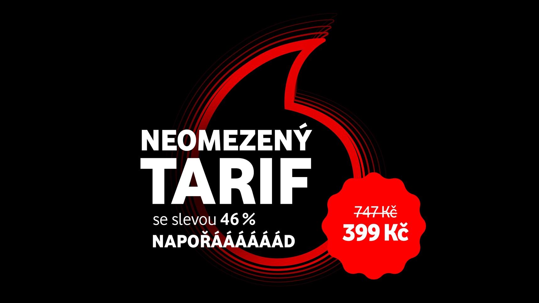 Vodafone se v rámci Black Friday opravdu vytáhl