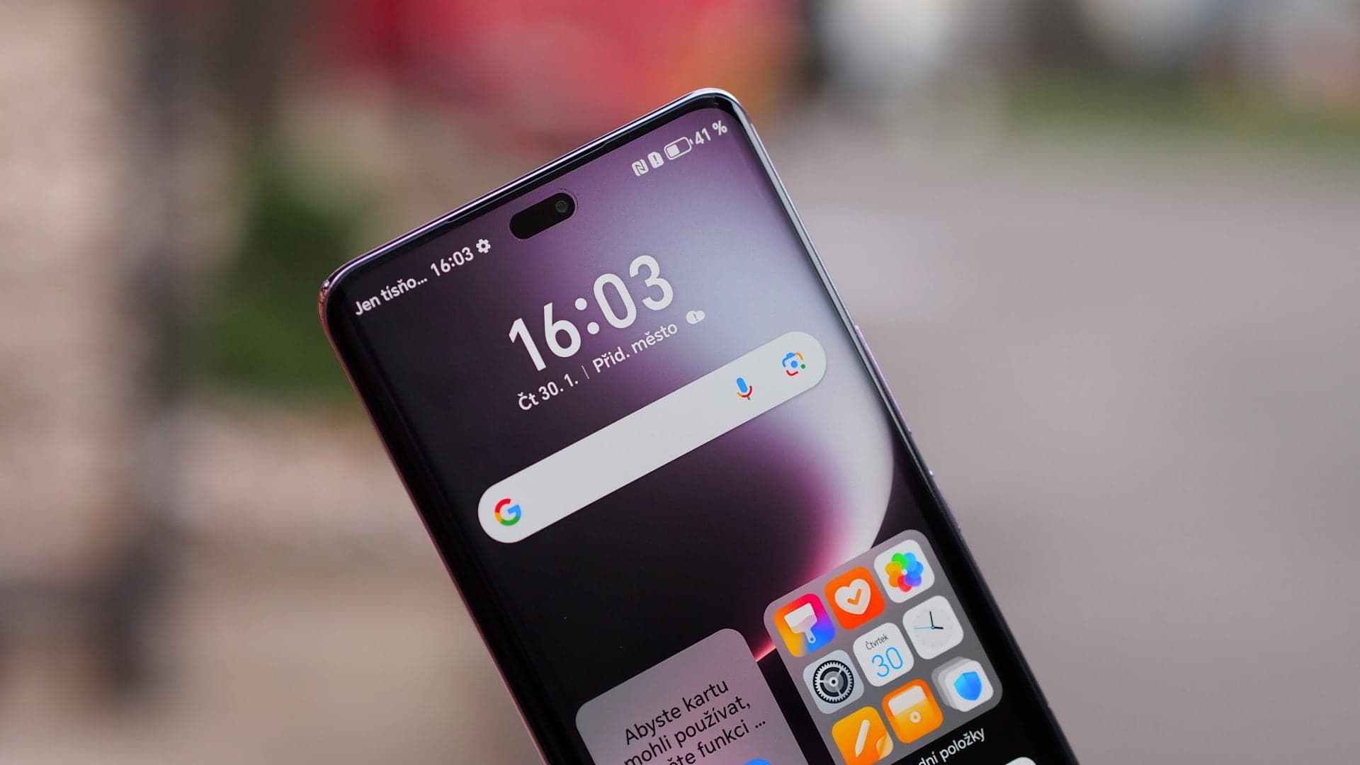Honor Magic 7 Lite, displej | foto: Luboš Srb
