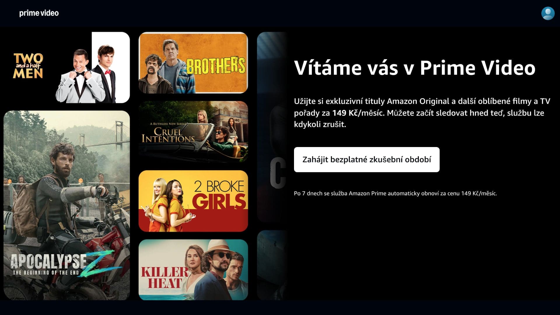 Streamovací služba Amazon Prime | foto: Amazon