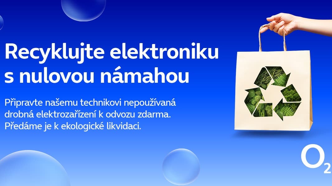 O2 rozjíždí novou akci zaměřenou na recyklaci | foto: O2