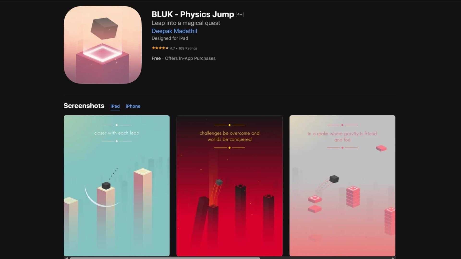 BLUK - Physics Jump