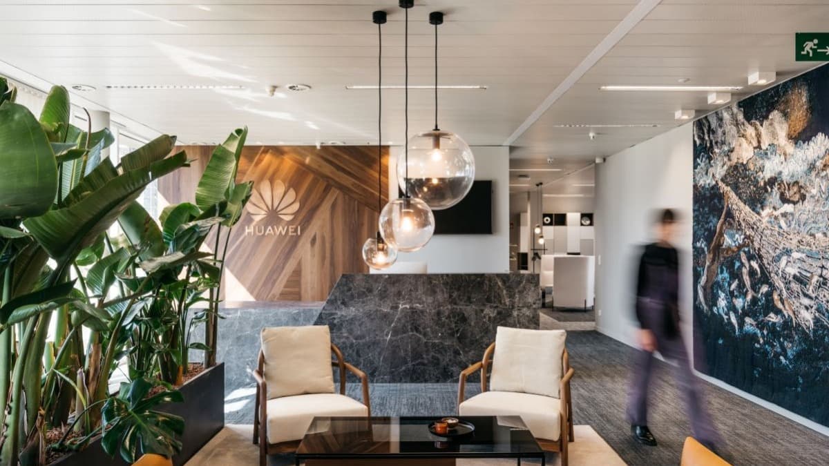 Kancelář Huawei v Bruselu | foto: Vandebroek Interieur