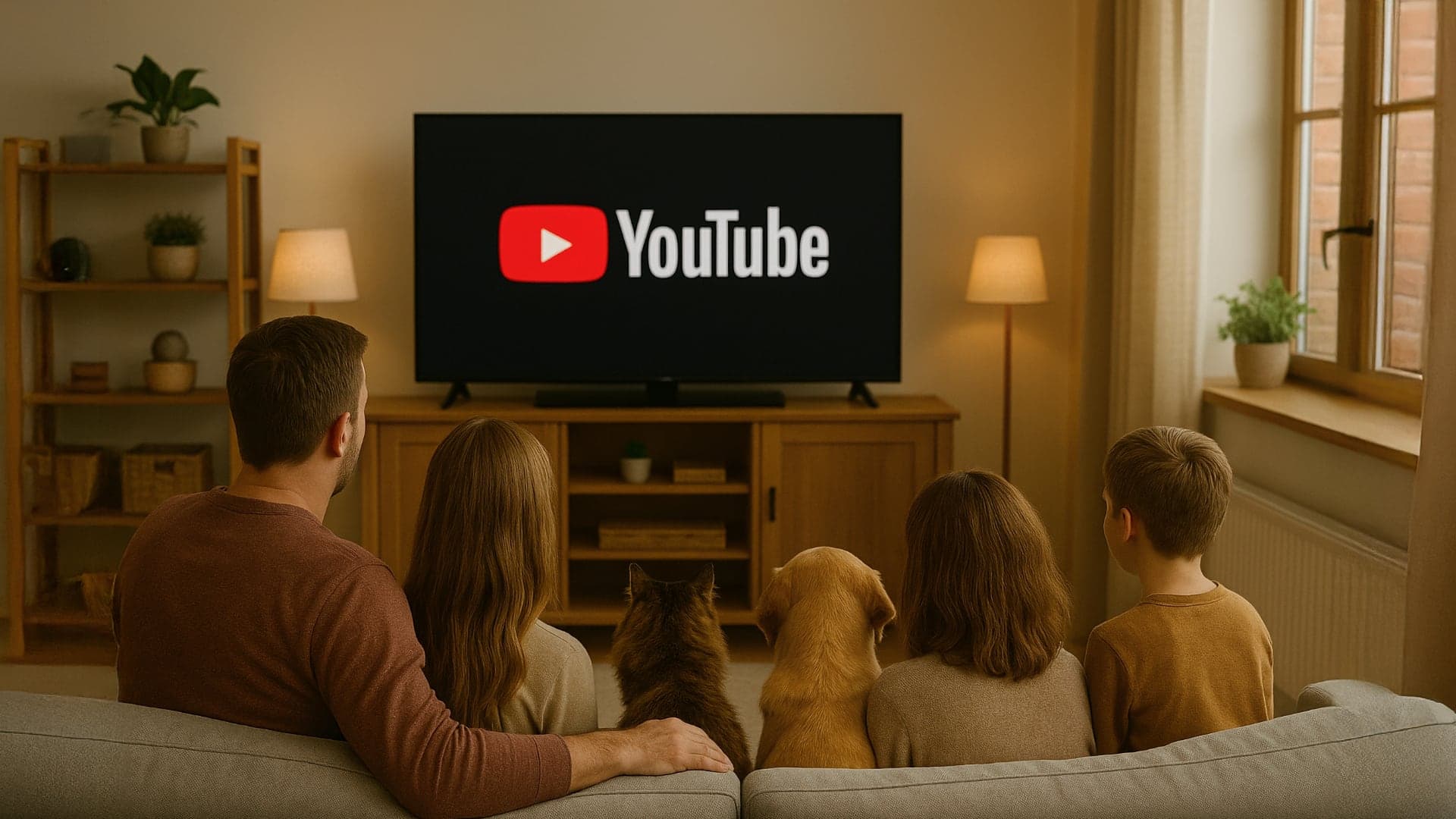 Rodina sledující YouTube | Zdroj: Matěj Srb