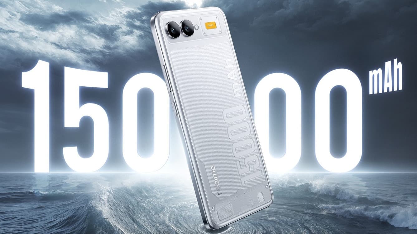 Koncept Realme s baterií o kapacitě 15000 mAh | foto: Realme