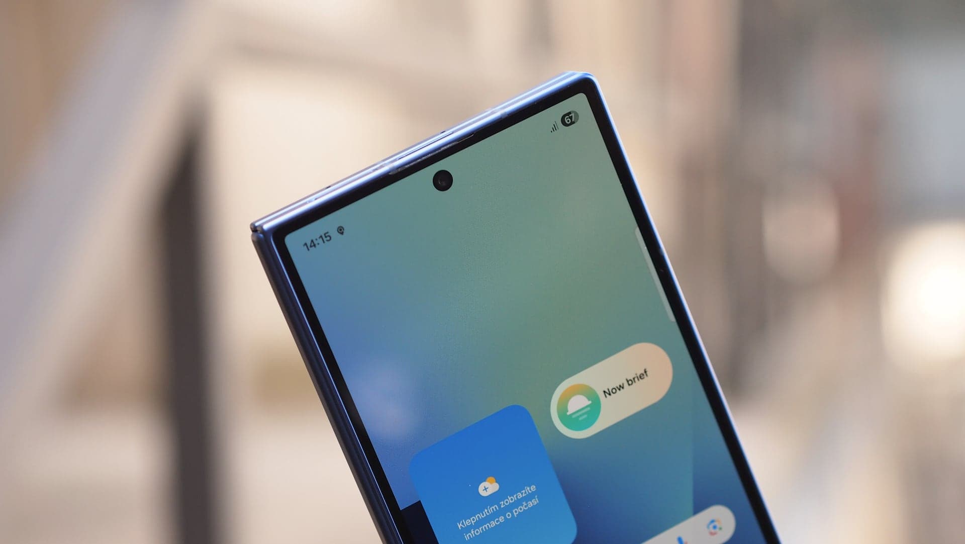 Samsung Galaxy Z Fold 7, displej | foto: Luboš Srb