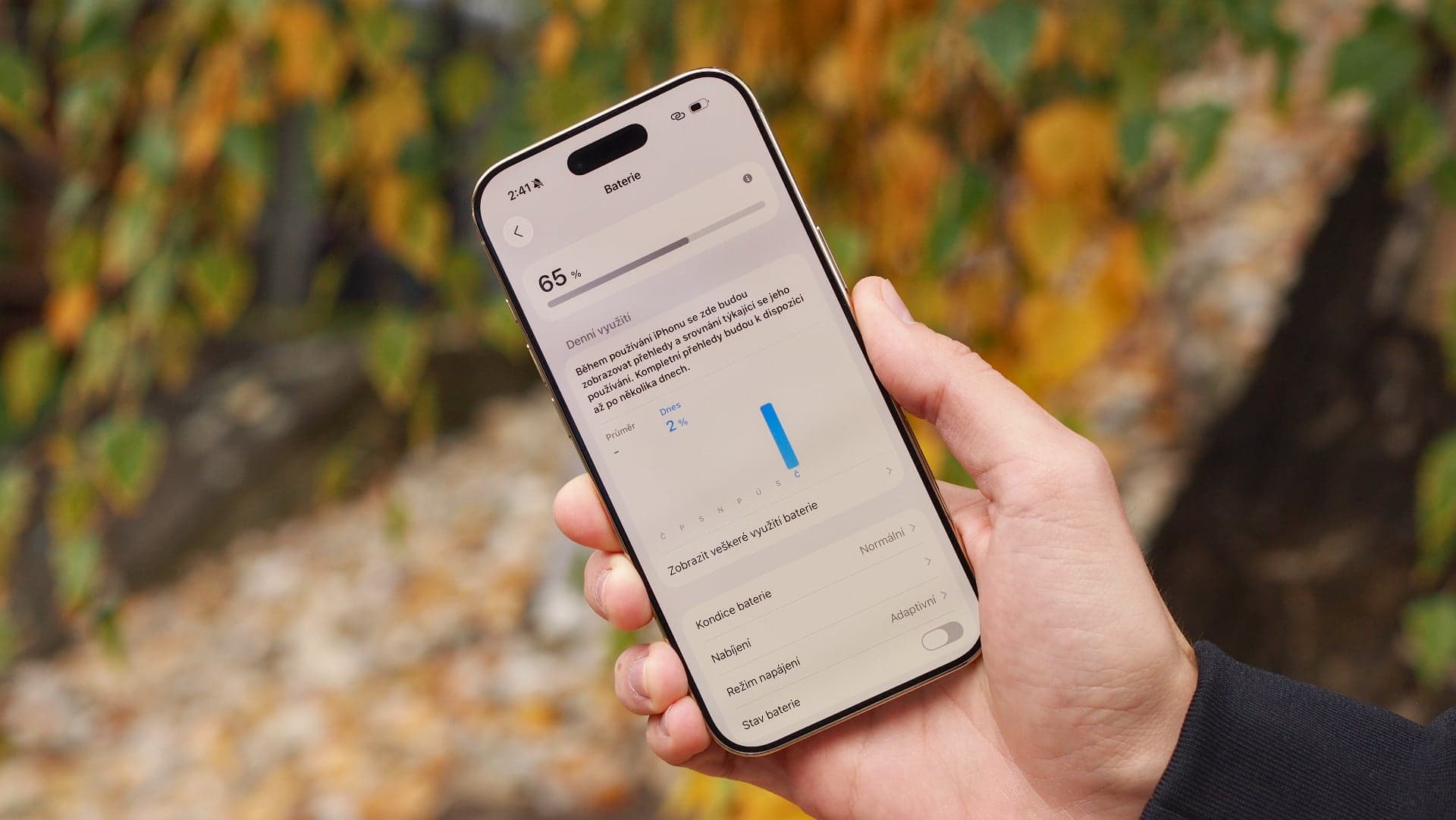 iPhone Air, baterie | Zdroj: Luboš Srb