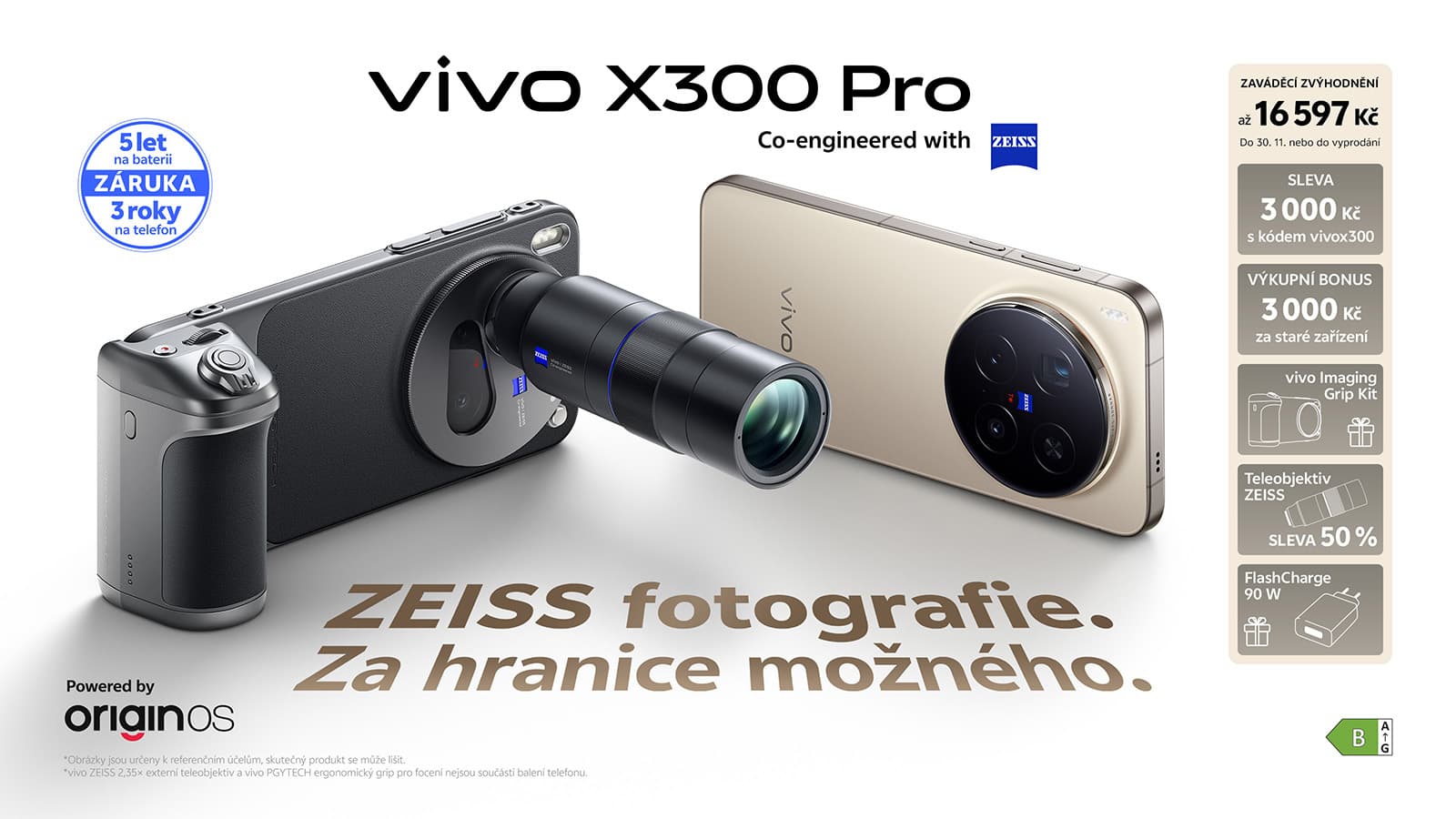 Vivo X300 Pro a nabídka na českém trhu | Zdroj: Vivo