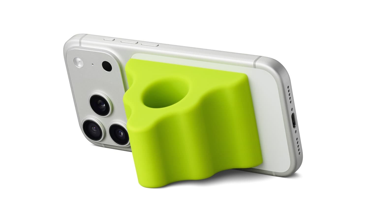 Nový MagSafe stojánek a držák v jednom | Zdroj: Apple