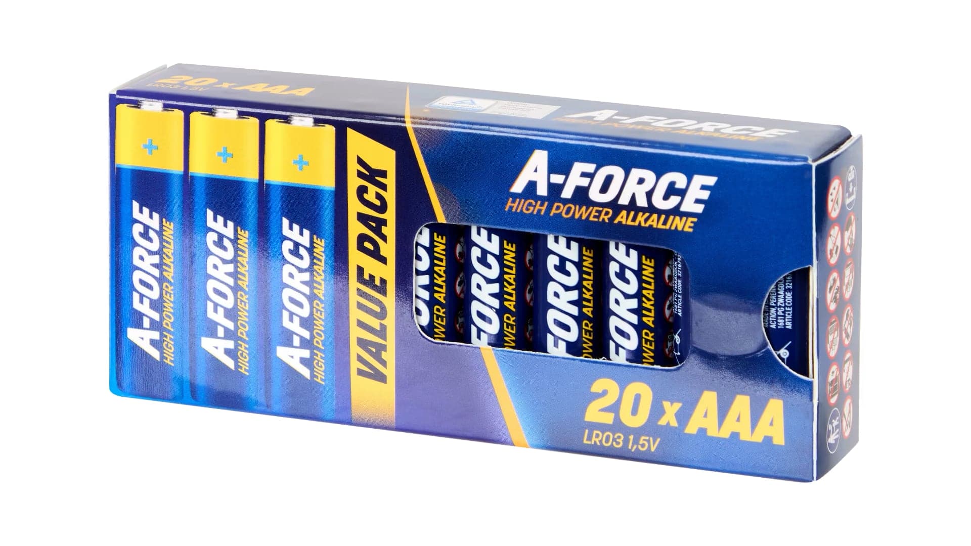 Mikrotužková baterie AAA | Zdroj: Action