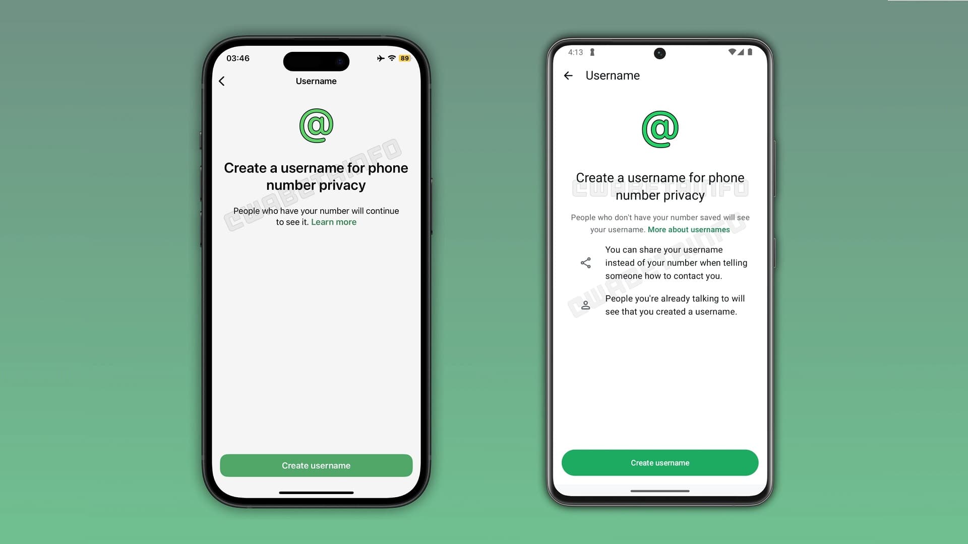 WhatsApp bude brzy fungovat i bez čísla, jen s přezdívkou | Zdroj: WABetainfo