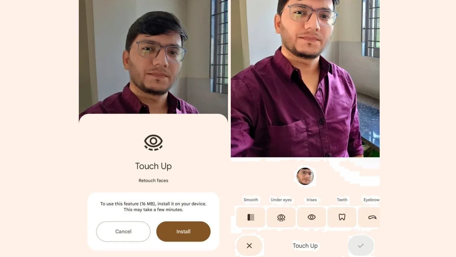 Funkce Retuše, která míří do aplikace Fotky Google | Zdroj: Android Authority