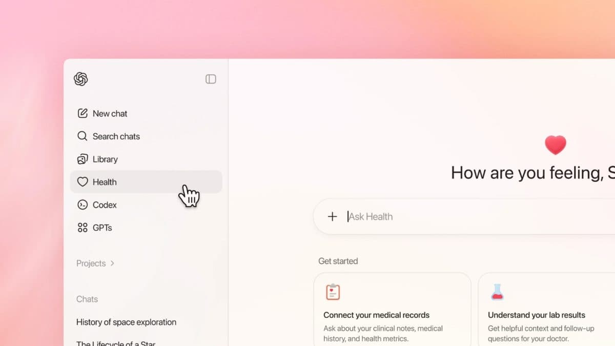 ChatGPT Health | Zdroj: OpenAI