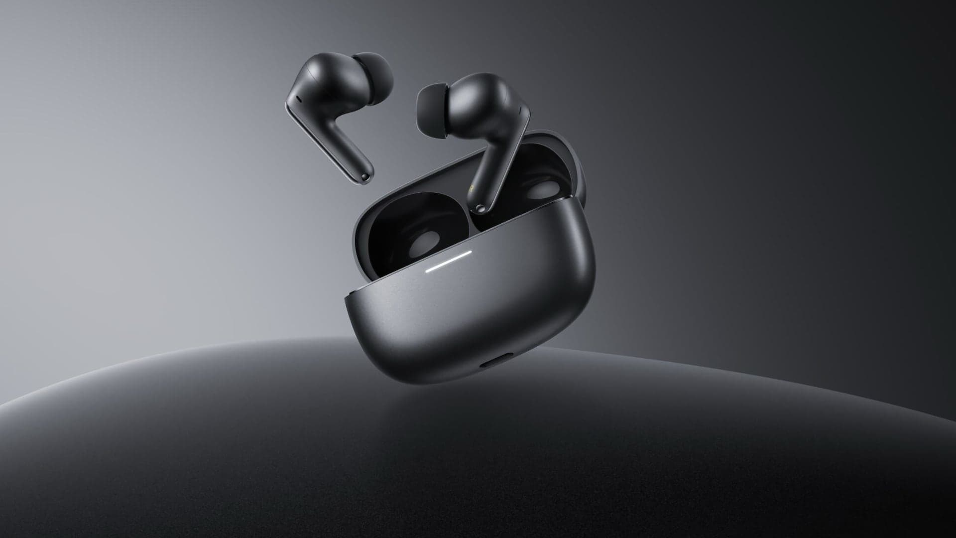 Redmi Buds 8 Pro, Obsidian Black | Zdroj: Xiaomi