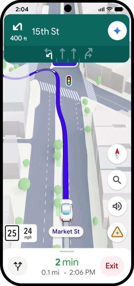 Nové Google Mapy | Zdroj: Google
