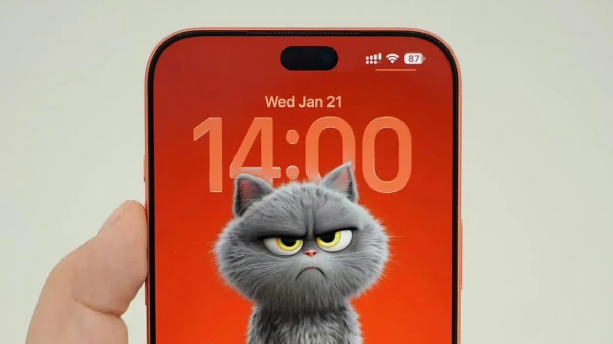 Menší Dynamic Island iPhonu 18 Pro (Max) Zdroj: IceUniverse