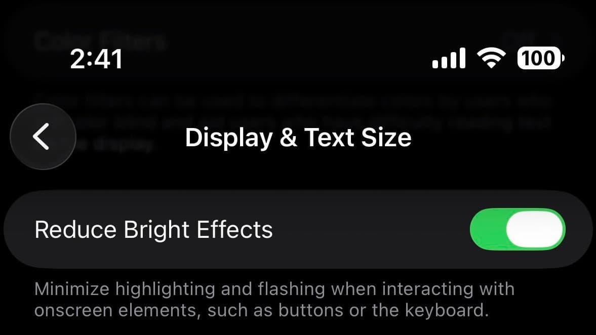 Nové nastavení Liquid Glass | Zdroj: Dylan