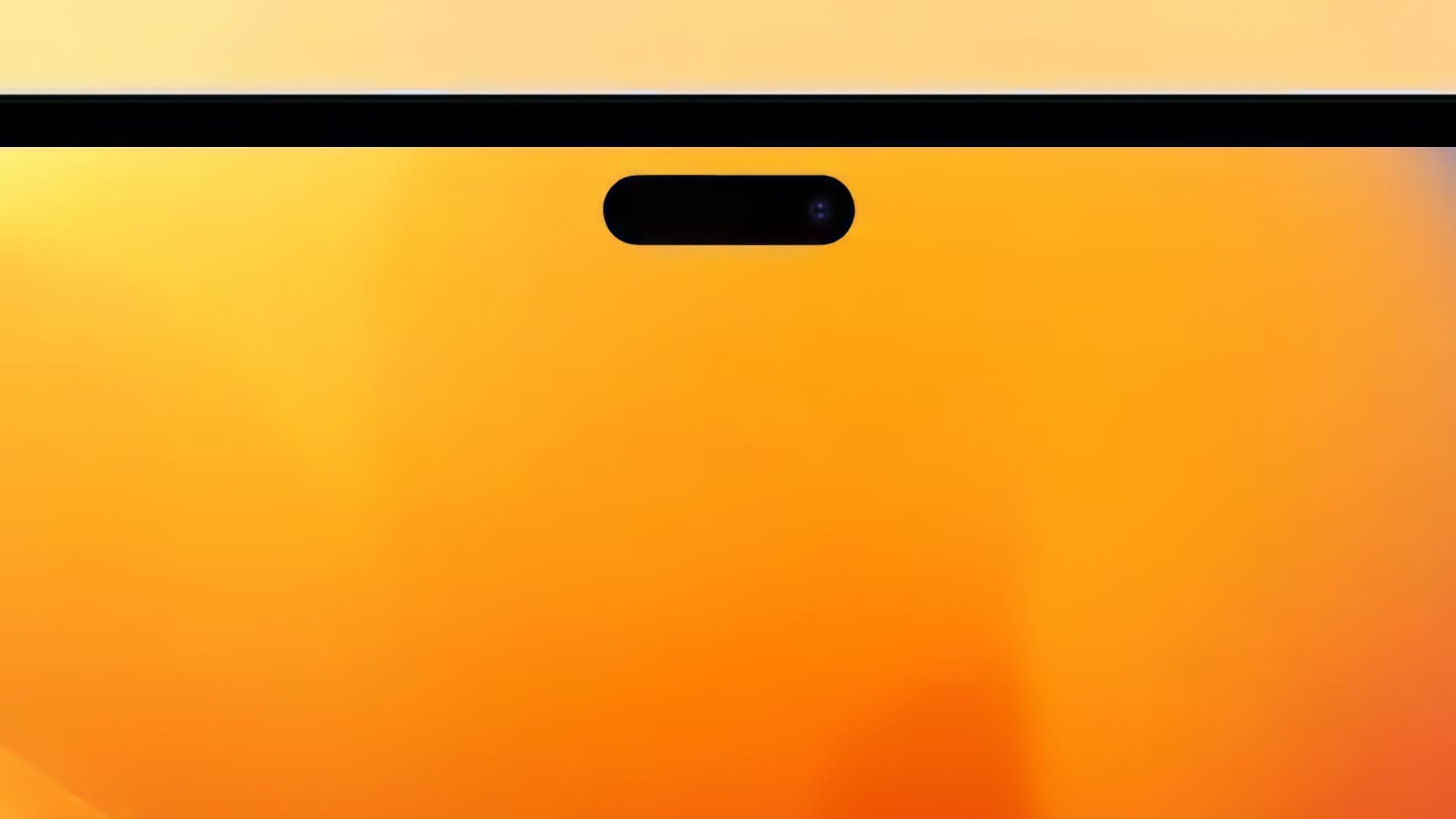 MacBook Pro M6 s Dynamic Islandem | Zdroj: Apple, úprava: Ondřej Koníček