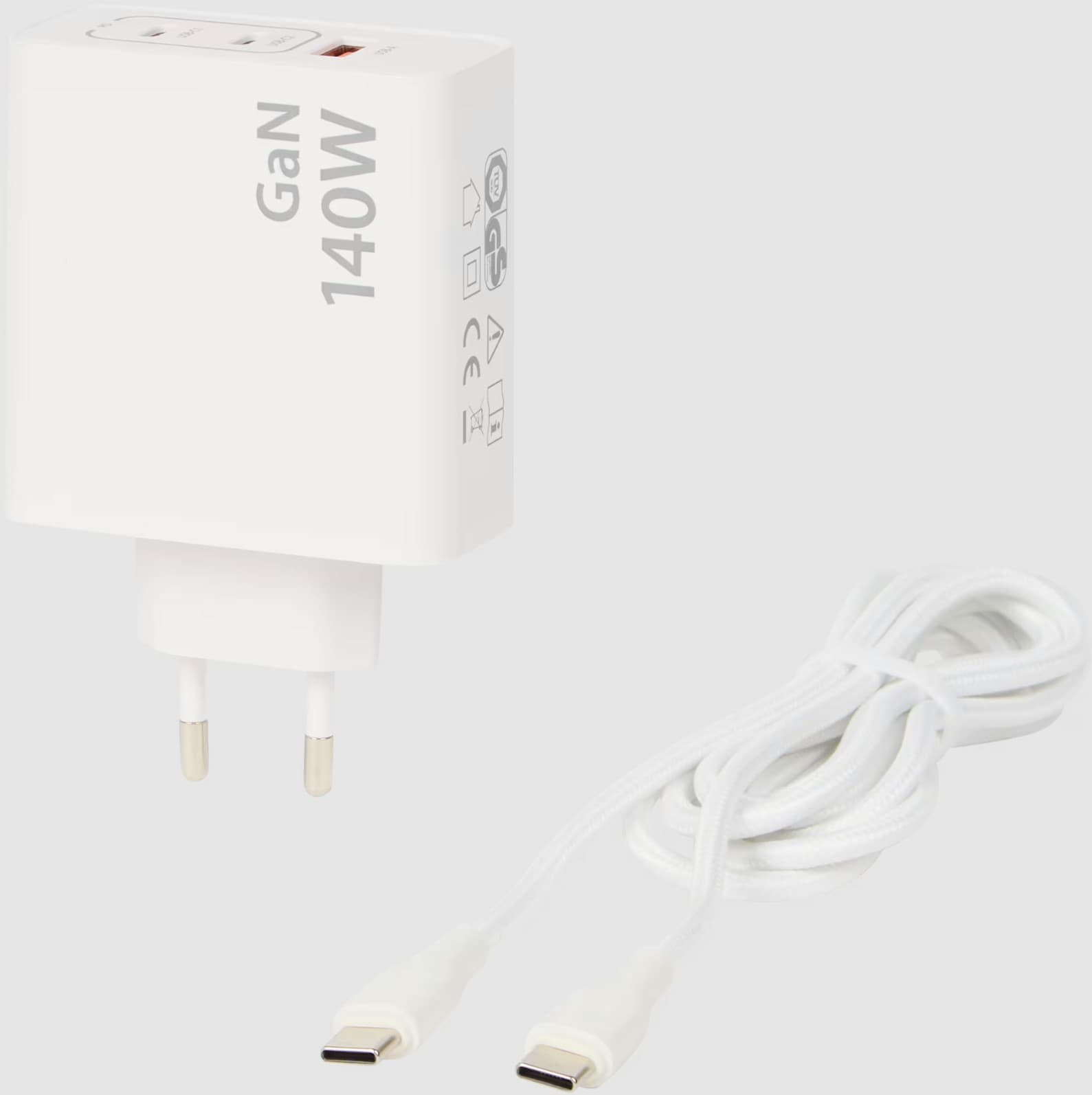 USB síťová nabíječka Sitecom – bílá | Zdroj: Action