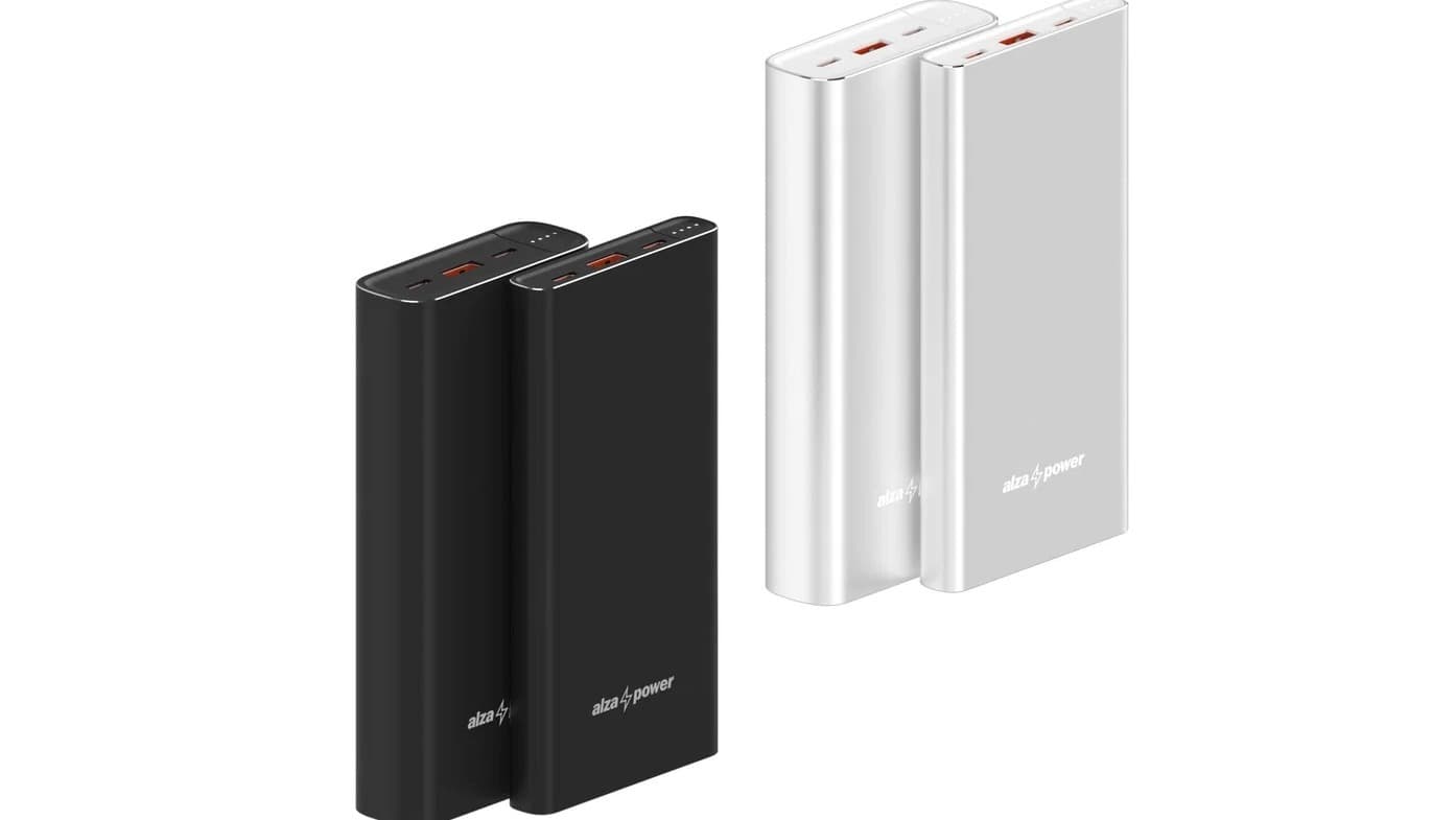 Powerbanky AlzaPower s kapacitou 10 000 mAh a 20 000 mAh | Zdroj: Alza