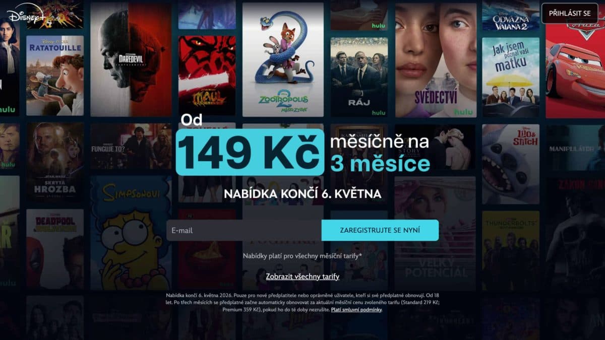 Sleva na platformě Disney+ | Zdroj: Disney+