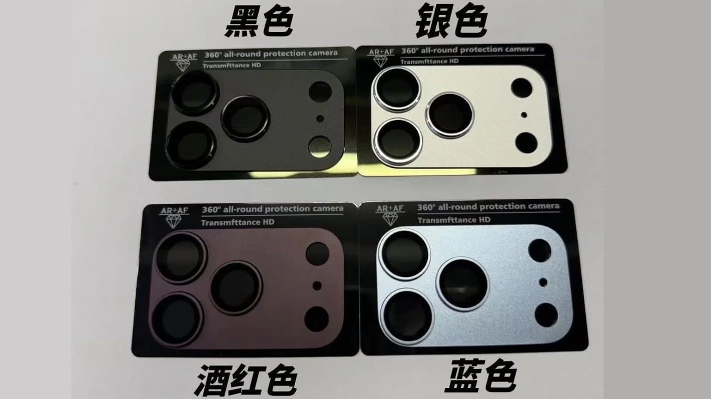 Moduly iPhonu 18 Pro na živém snímku | Zdroj: Ice Universe