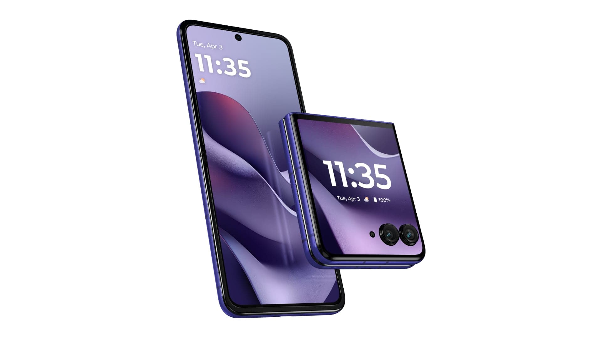 Motorola Razr 70 Ultra, Pantone Orient Blue | Zdroj: Motorola