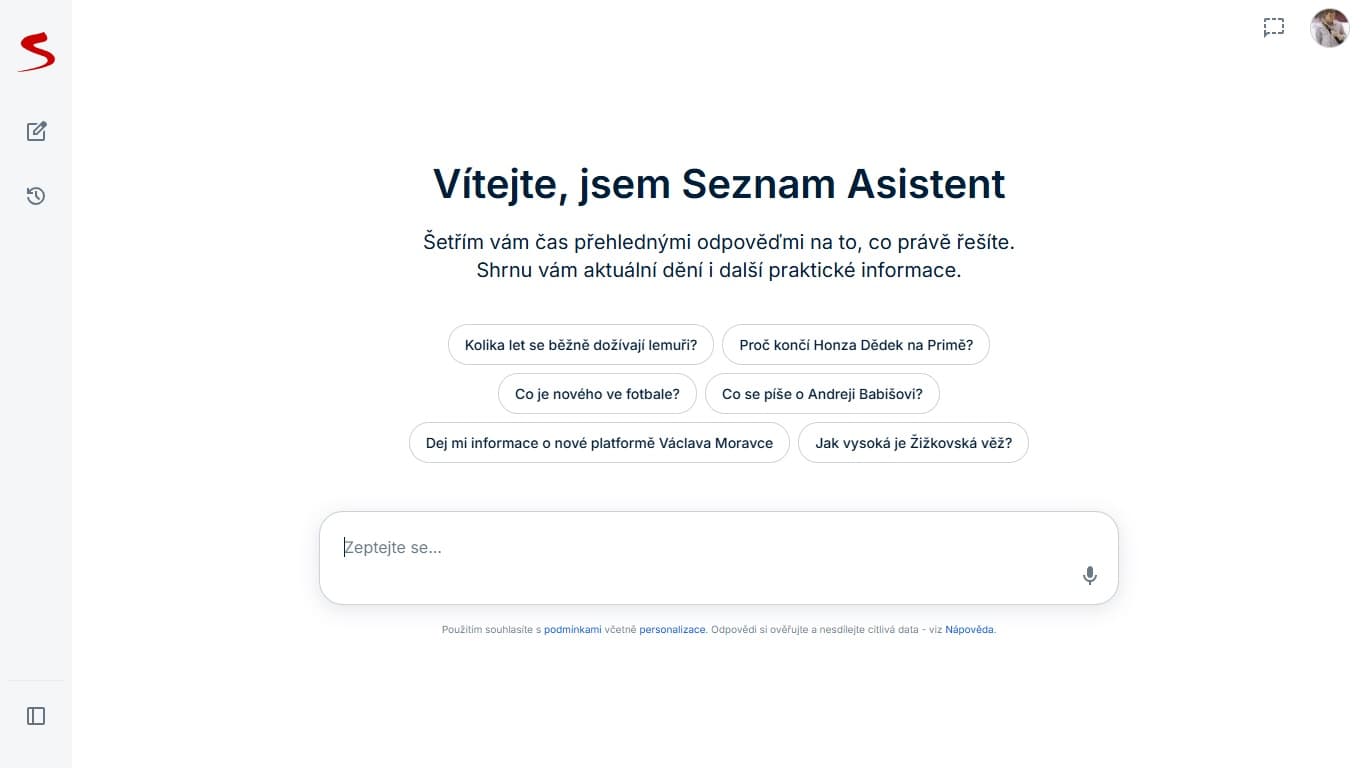 AI asistent Seznam | Zdroj: Seznam