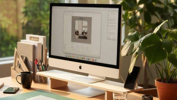 Boží stojan pod monitor z Actionu: Má USB, bezdrátové nabíjení a stojí jen 319 Kč