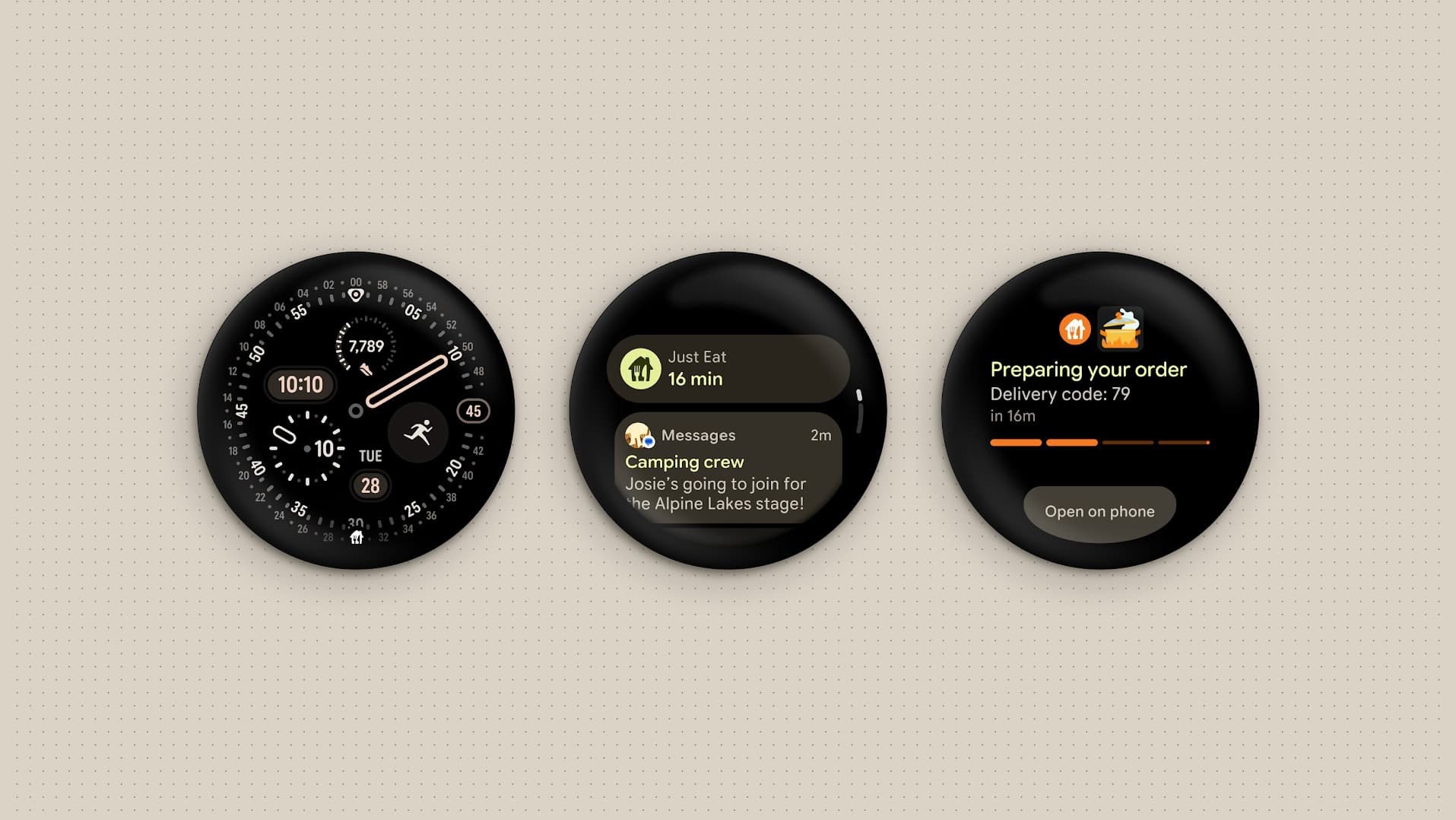Wear OS 7 od Googlu | Zdroj: Google