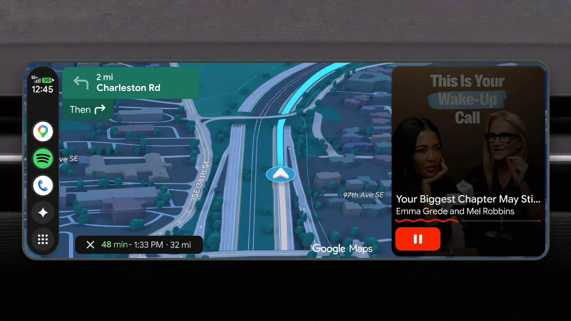 YouTube na platformě Android Auto | Zdroj: Google