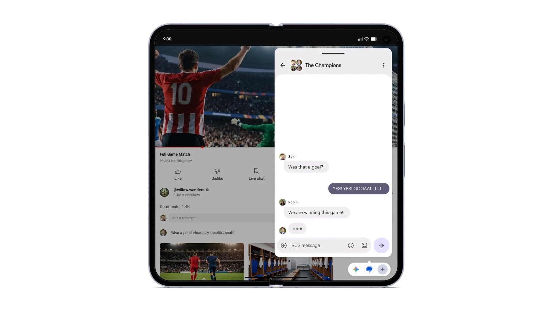 Bubliny aplikací v Androidu 17 | Zdroj: Google