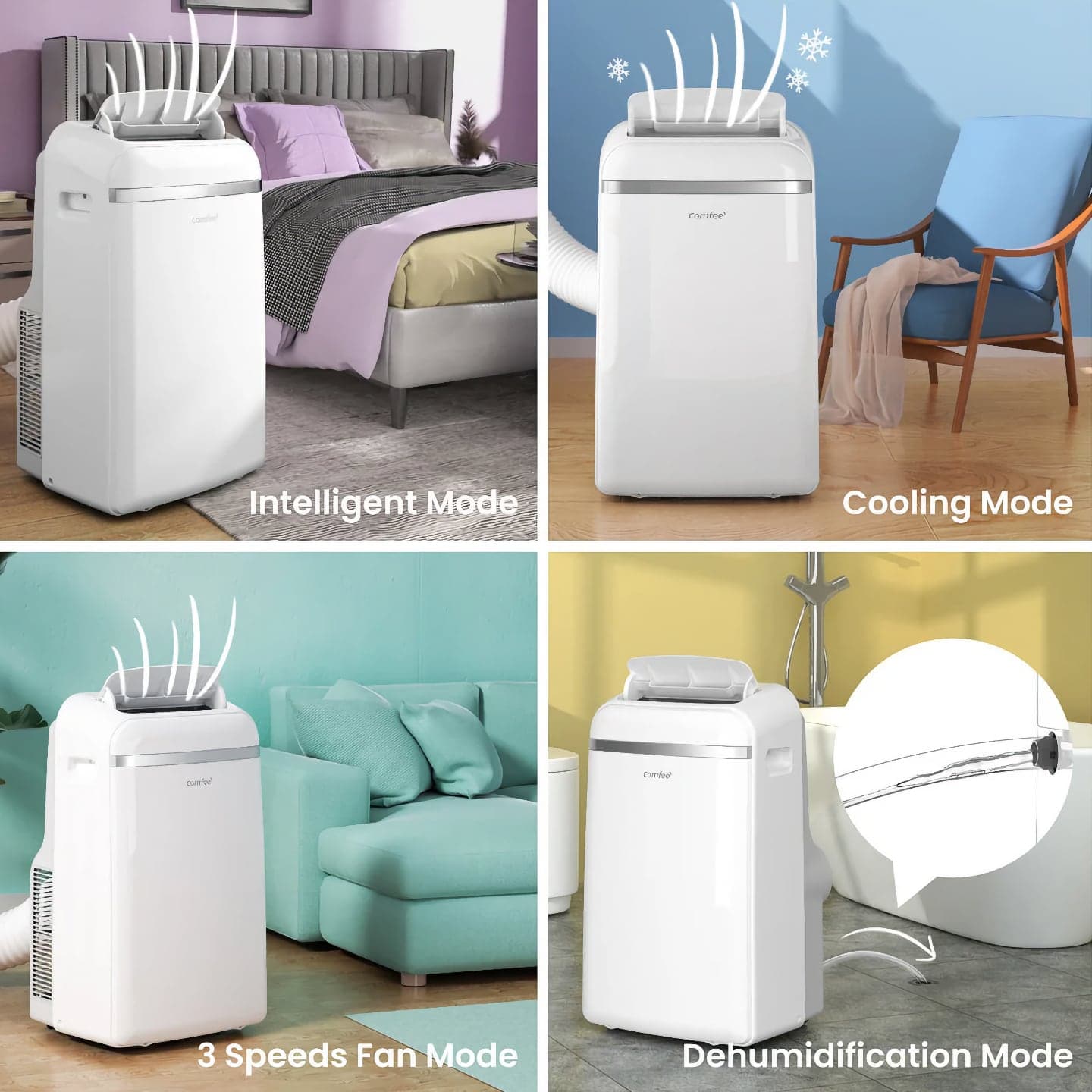 Mobilní klimatizace Comfee Cool 12000 Plus | Zdroj: Lidl