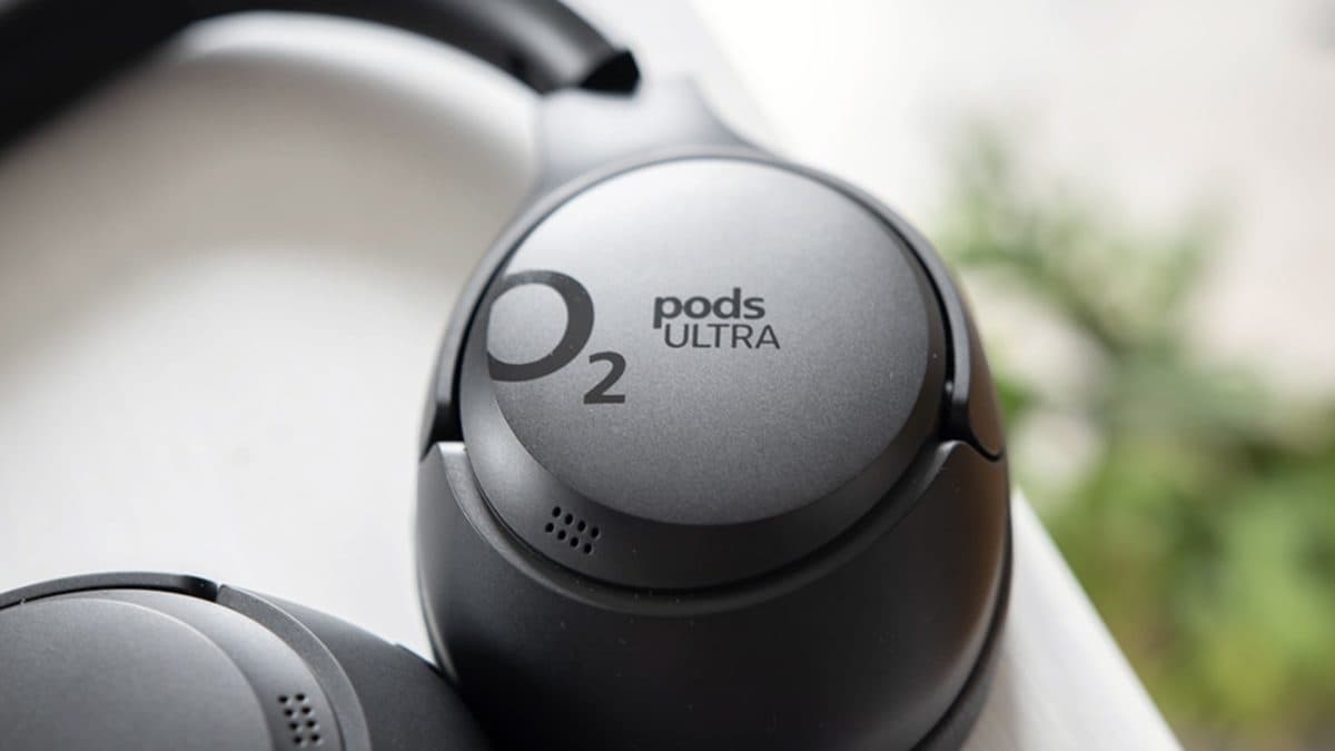 Bezdrátová náhlavní sluchátka O2 Pods Ultra | Zdroj: O2