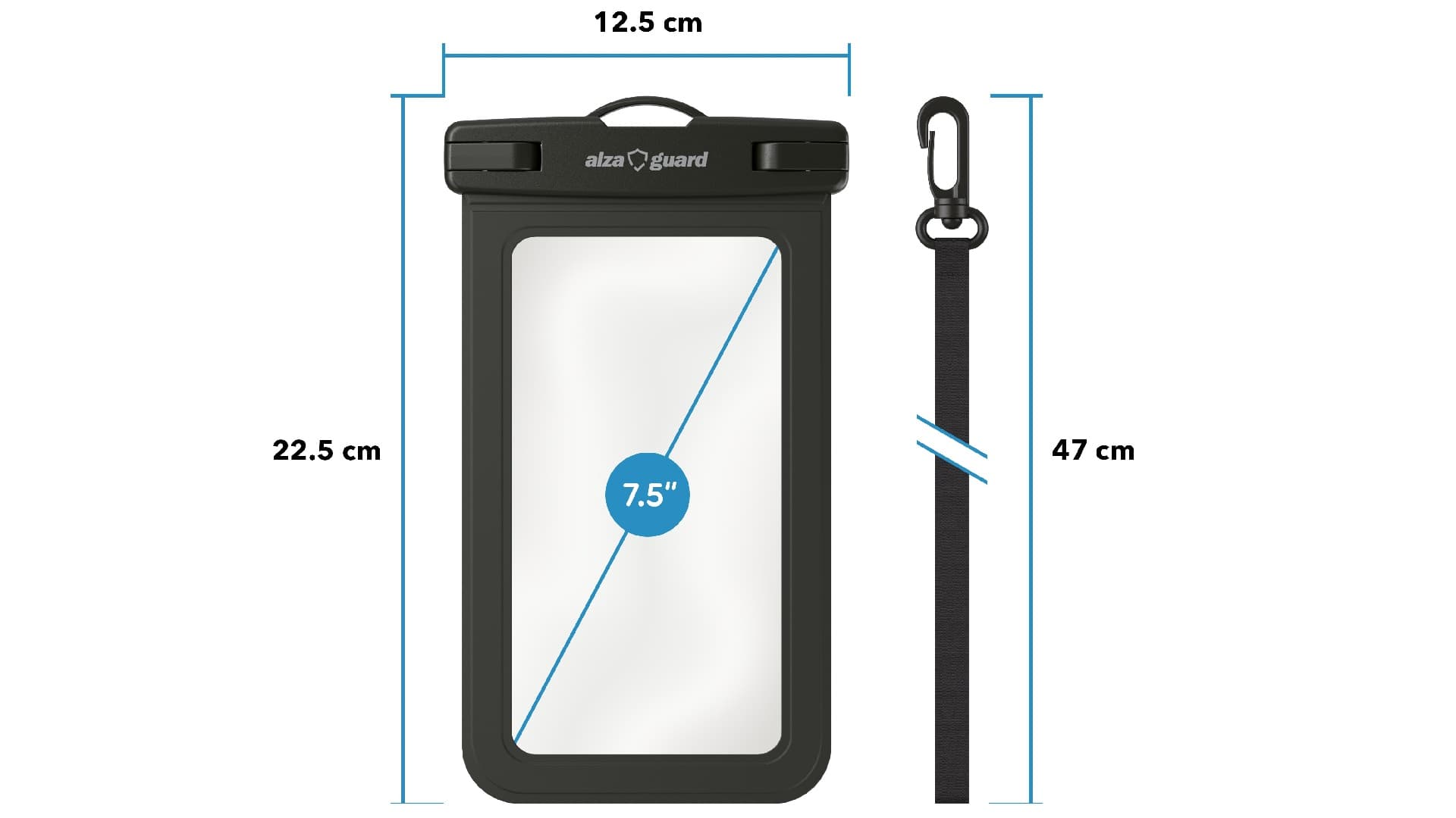 Pouzdro Alza WaterProof Shield Case | Zdroj: Alza
