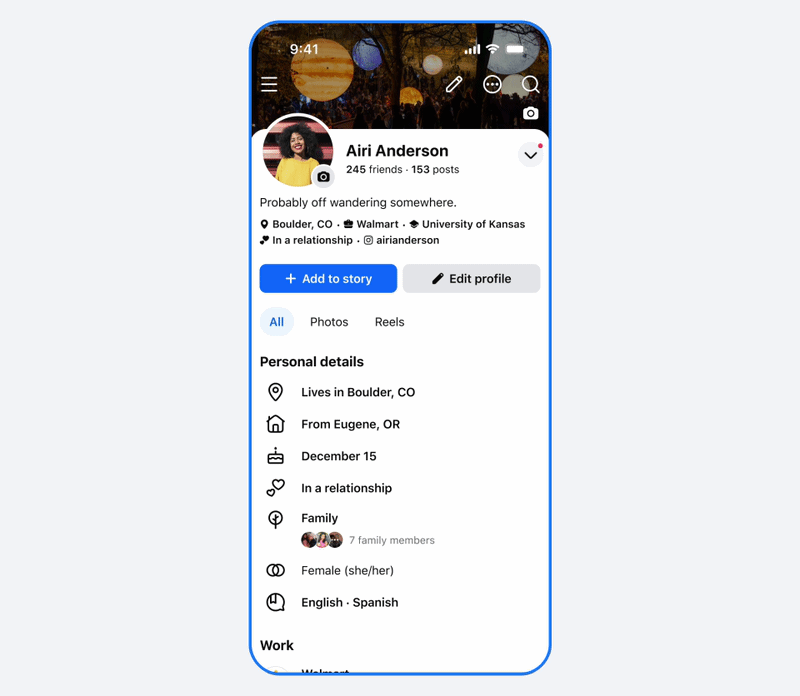 Nový odznak ověření Facebook Verified | Zdroj: Meta