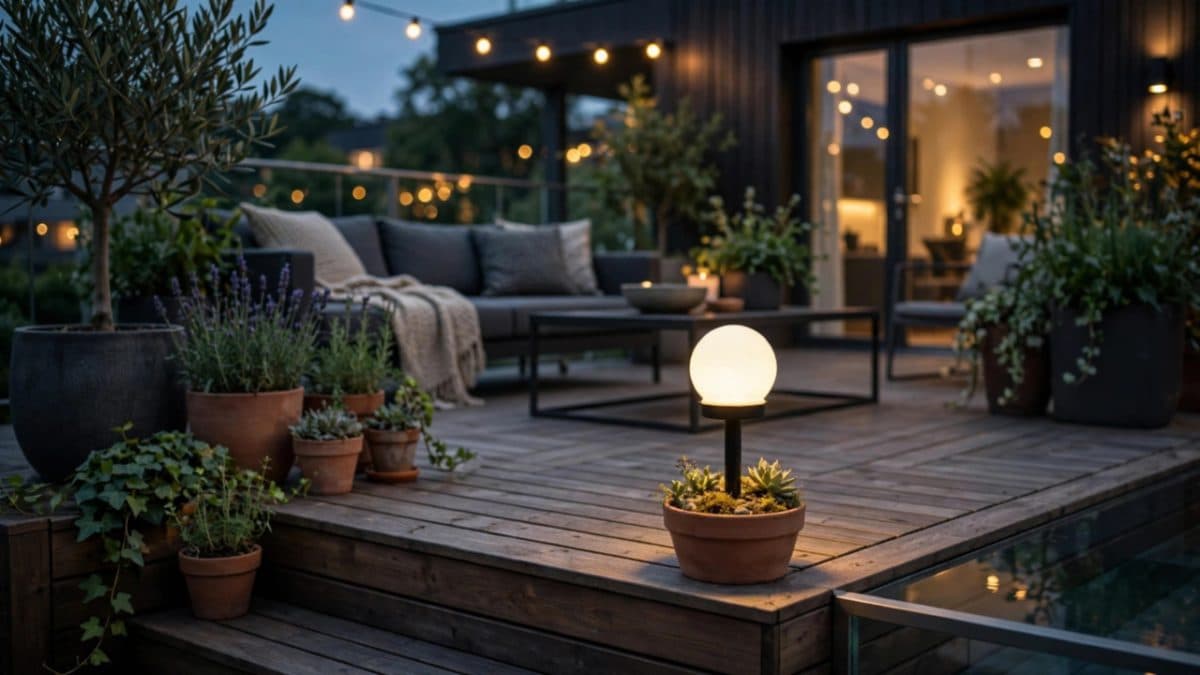Solární LED lampa | Zdroj: Pepco, úprava: Tomáš Rajnoch