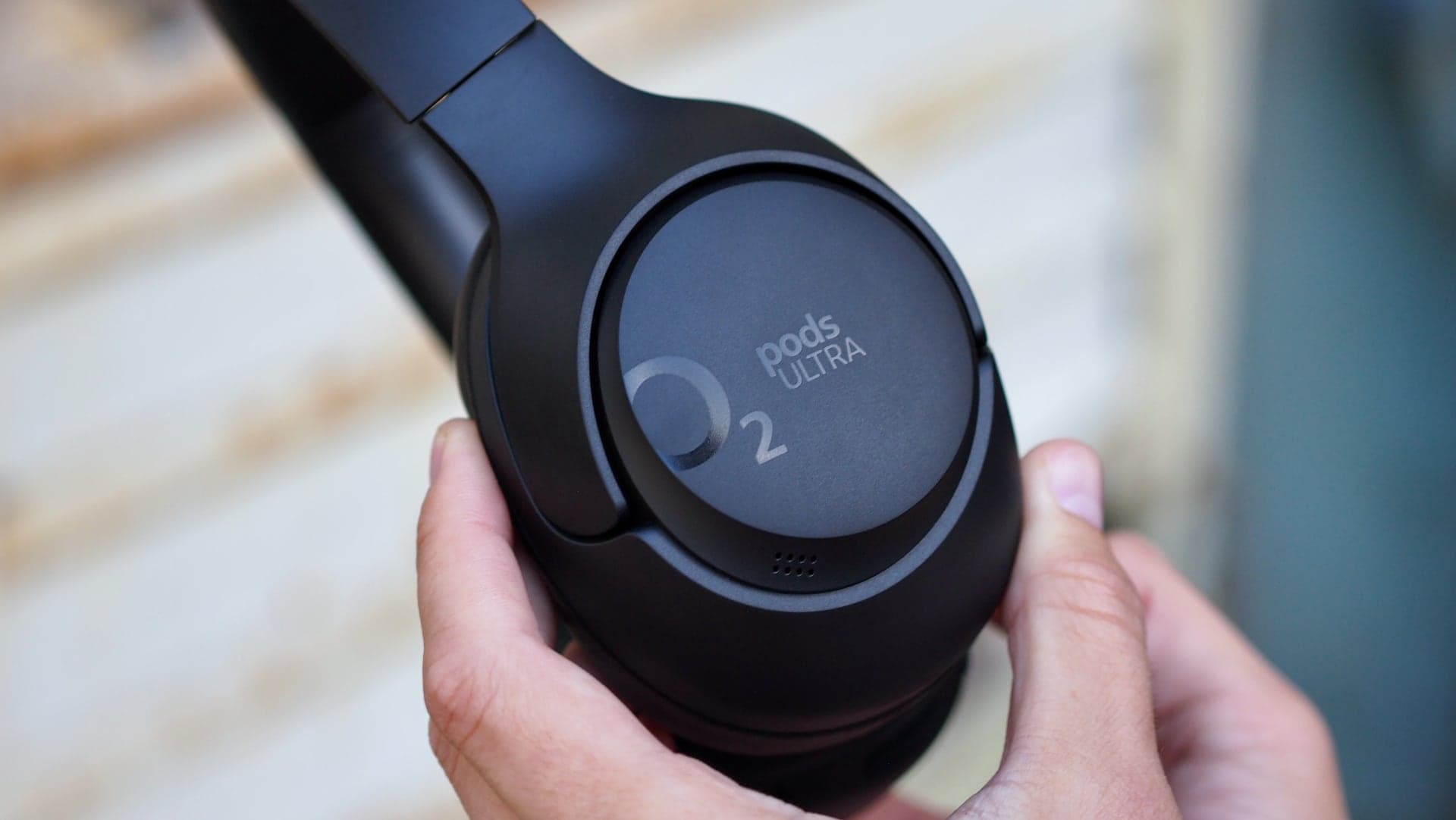 O2 Pods Ultra, detail náhlavníku | Zdroj: Luboš Srb