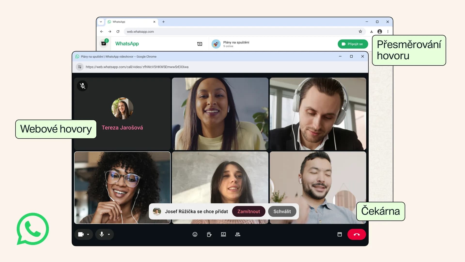 WhatsApp se naučil telefonovat z webového rozhraní | Zdroj: WhatsApp Blog