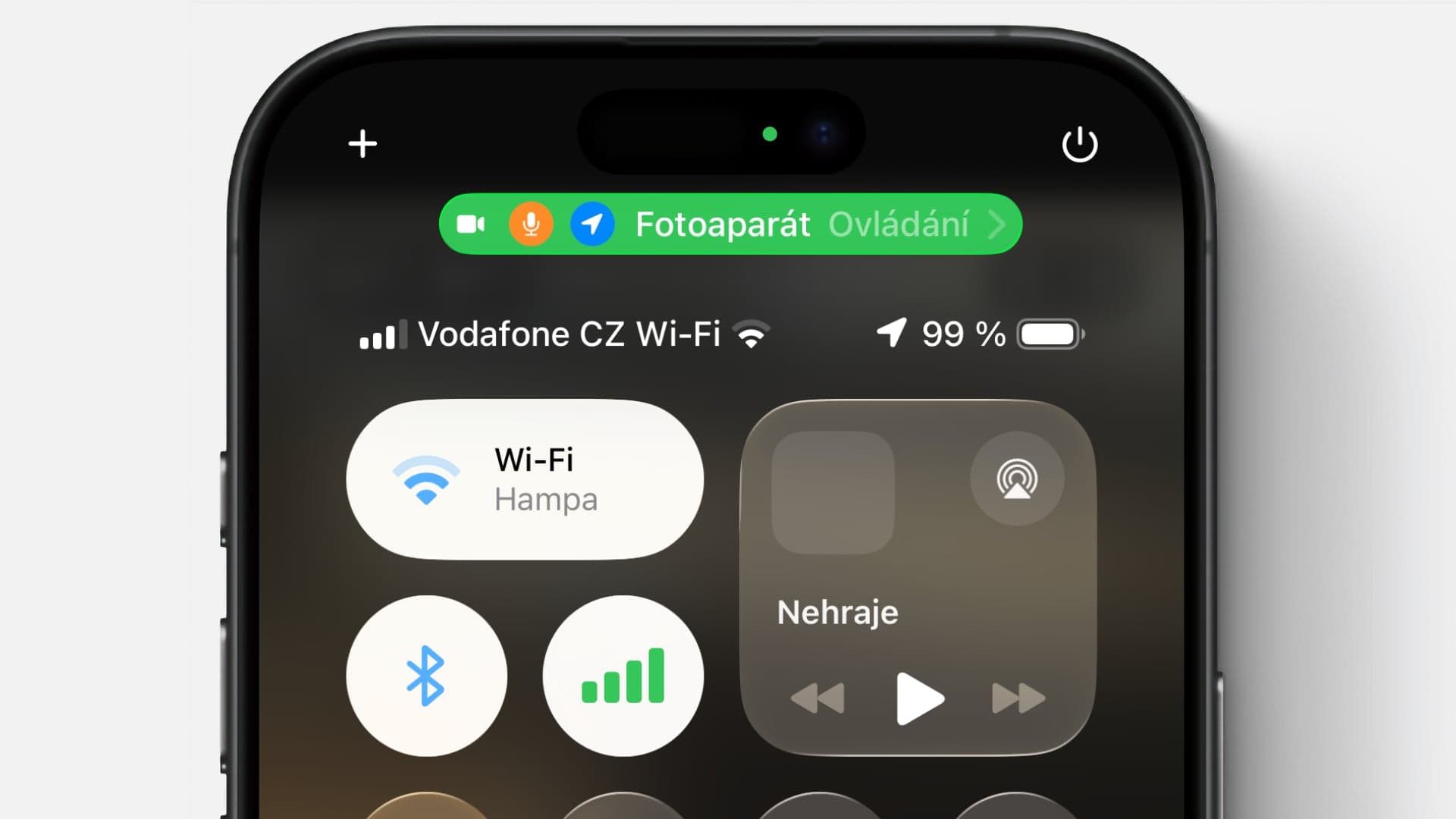 Stavové ikony na iPhonu | Zdroj: Luboš Srb
